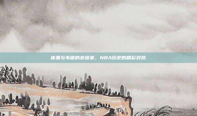 库里与韦德的友谊赛，NBA历史的精彩对抗